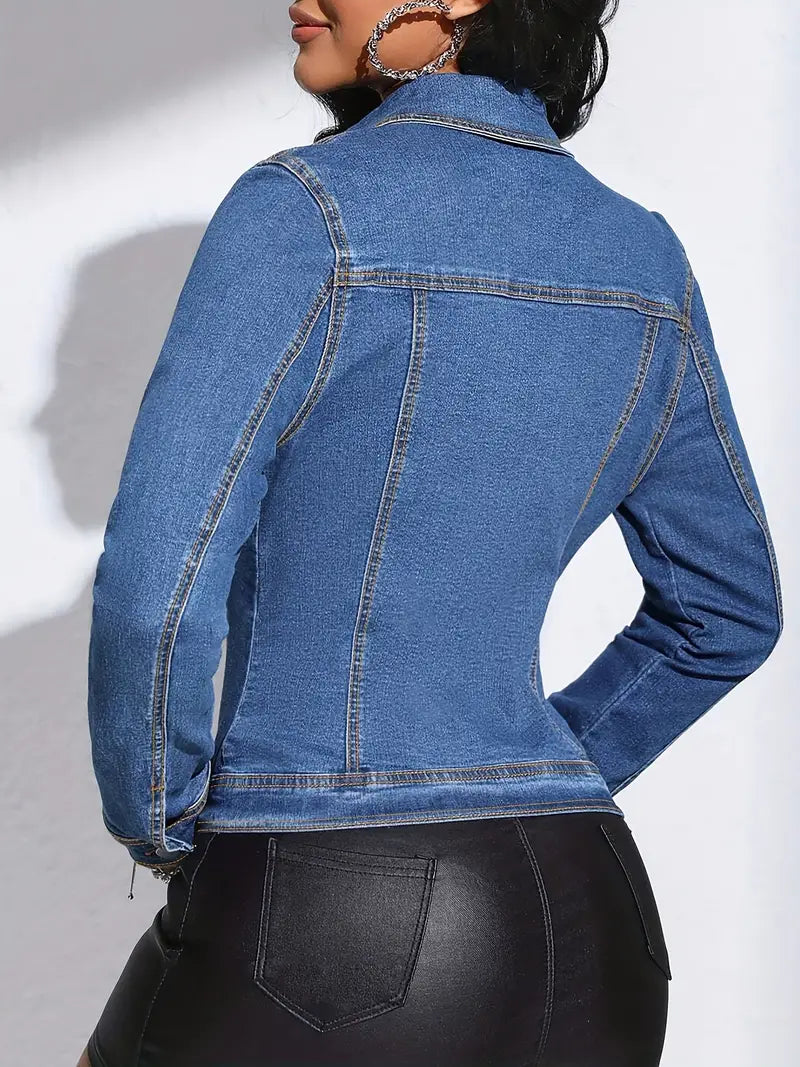 Agnes - Giacca di jeans da donna elegante