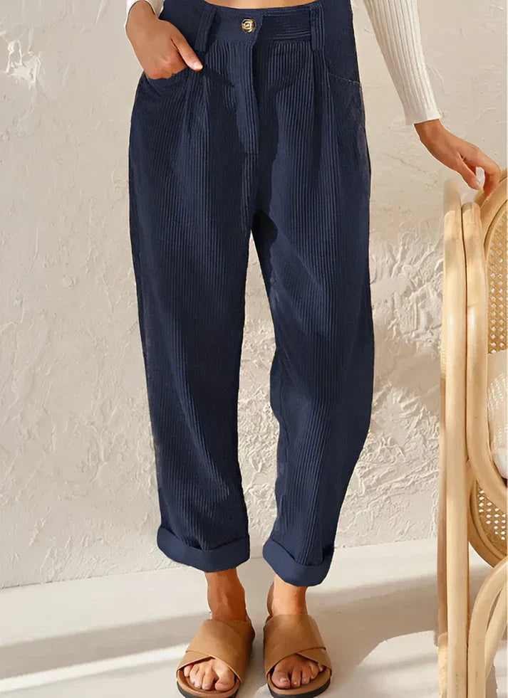 Riva | Pantaloni eleganti larghi