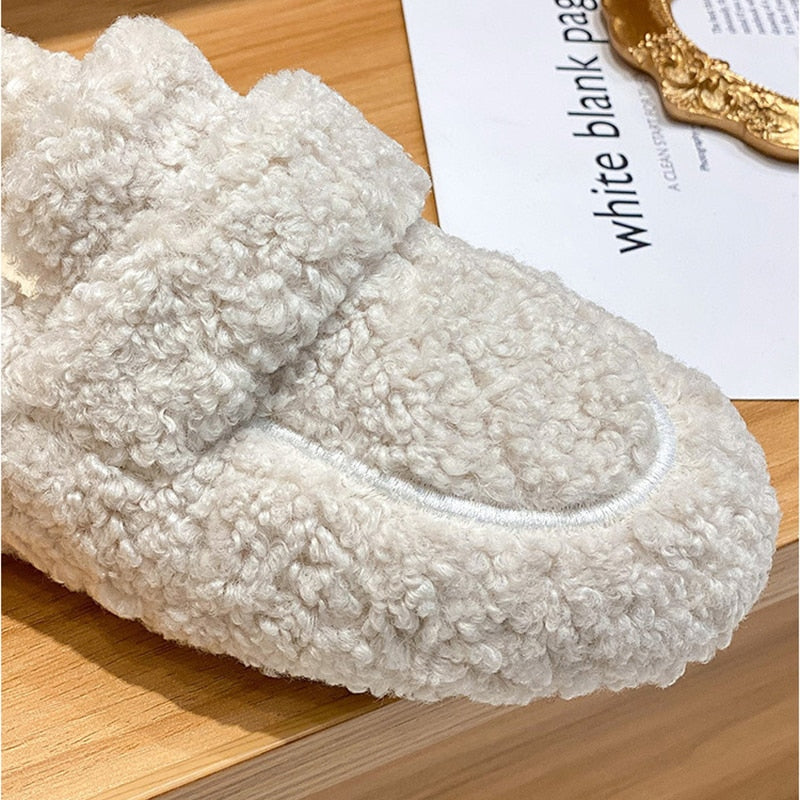 Azida - Scarpe pantofolaie in peluche