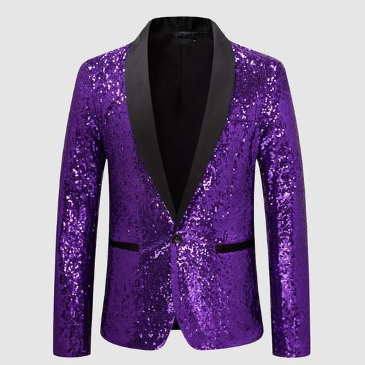 Harrison - Giacca blazer con paillettes da uomo