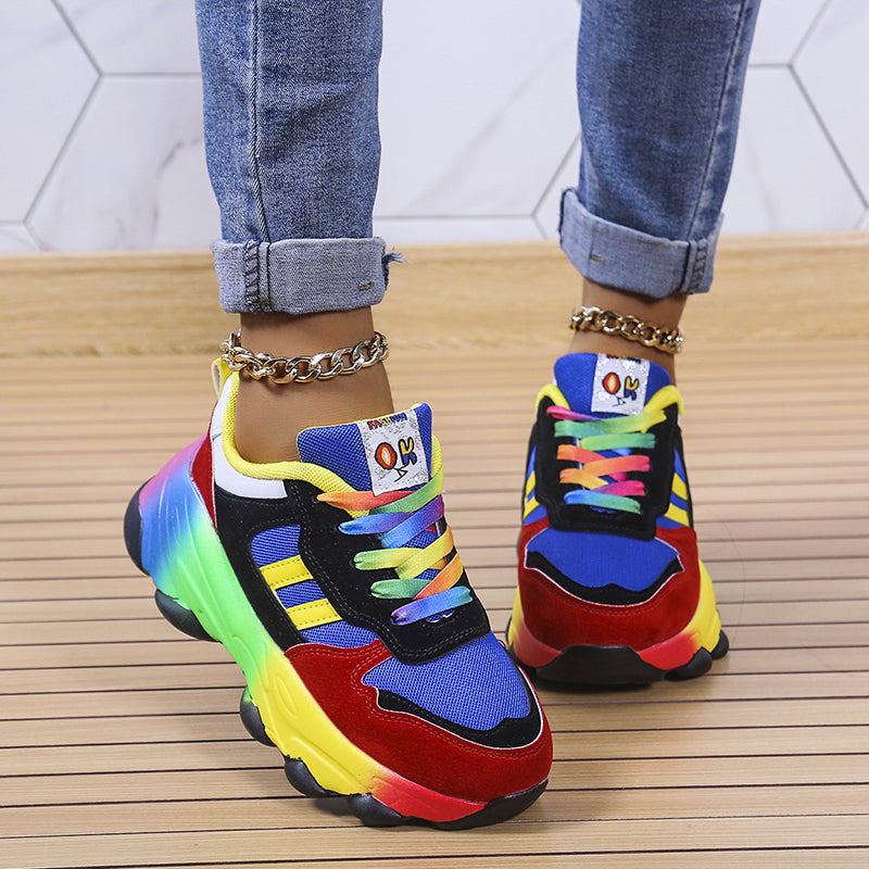 Helen - Sneakers ortopediche colorate con stile