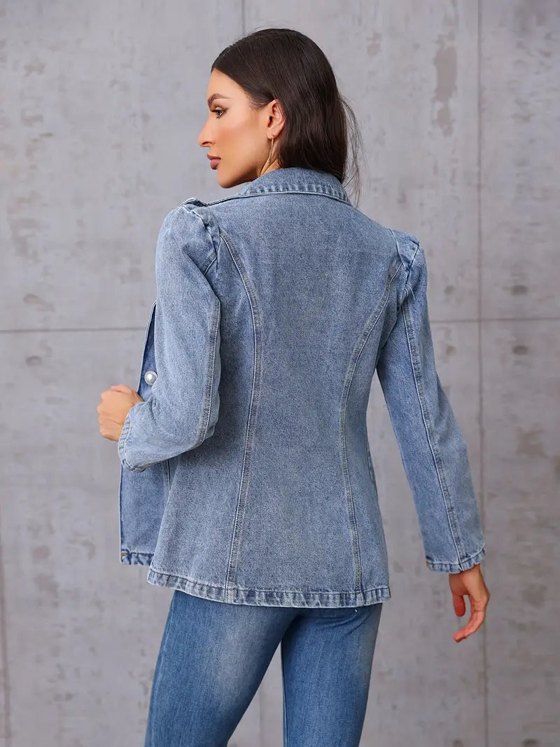 Albina - Elegante giacca in denim da donna