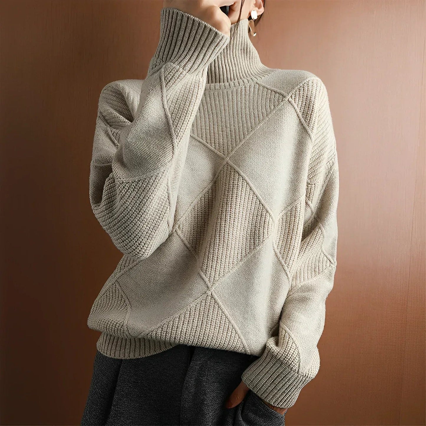 Julie - Maglione dolcevita in cashmere