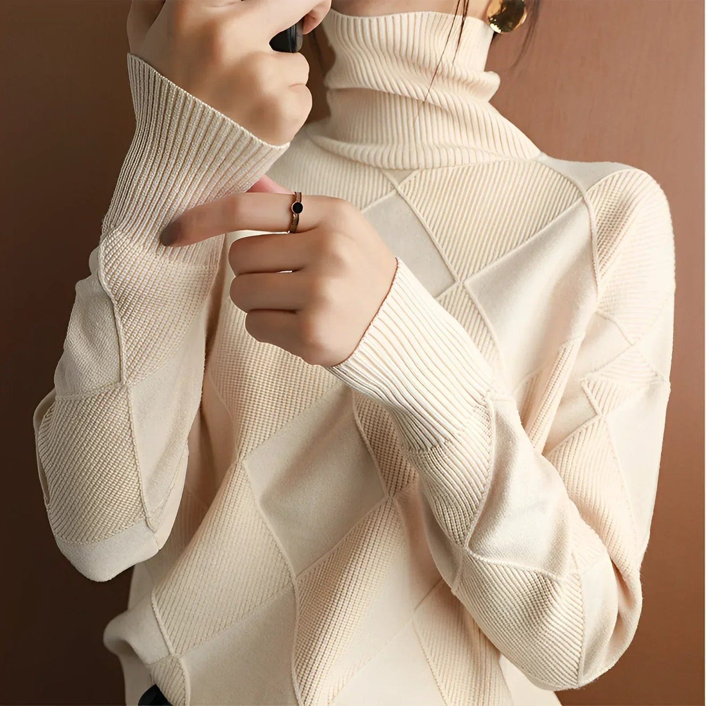 Julie - Maglione dolcevita in cashmere