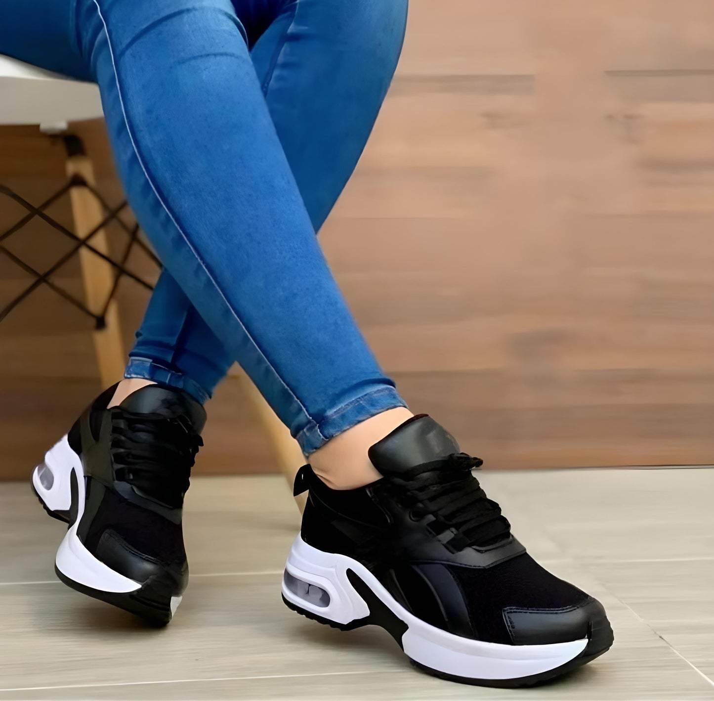 Comode scarpe da ginnastica ergonomiche da donna